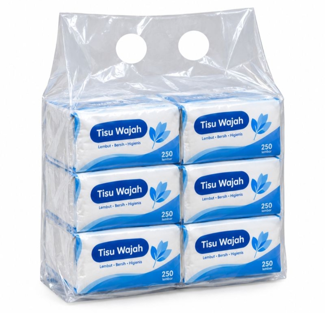 Plastik bundle untuk kemasan tisu